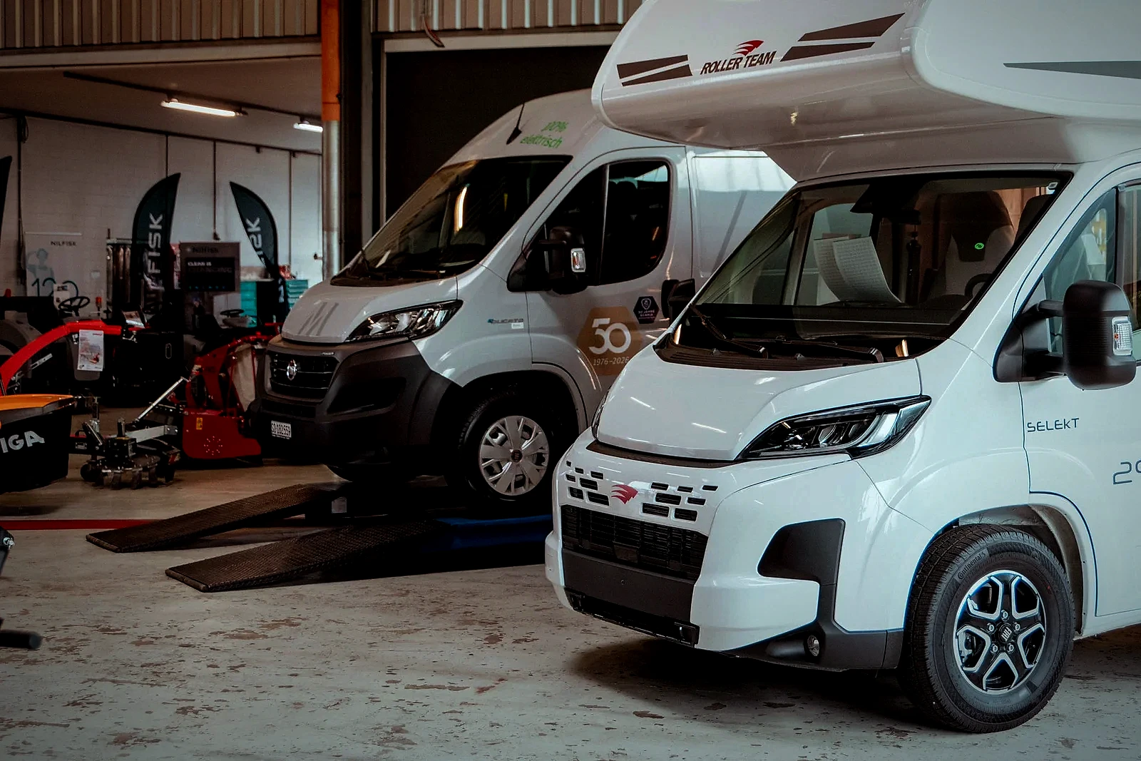 Showroom Fahrzeuge Sortiment